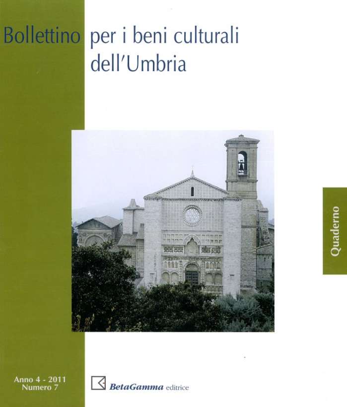 Bollettino per i Beni culturali dell'Umbria